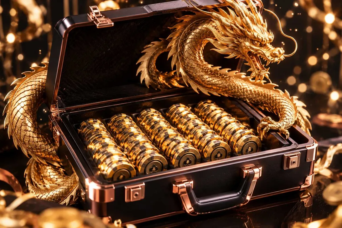 Ilustrasi casino chips and dragon casino — panduan slot garansi kekalahan bebas ip Masterbet188