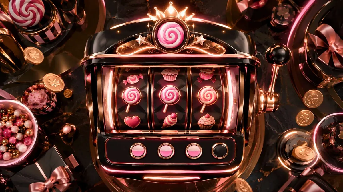 Ilustrasi slot machine and golden casino — panduan slot garansi kekalahan 100 Masterbet188